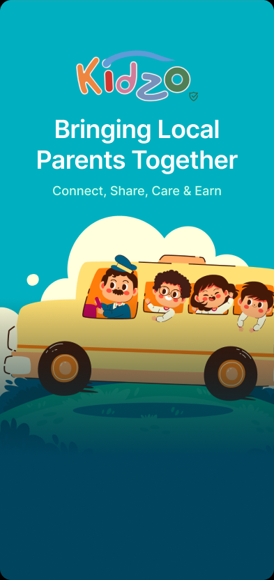 Kidzo App Screen